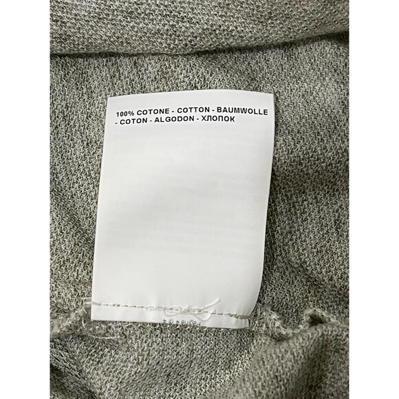 Gran Sasso Oatmeal Brown Polo Short Sleeve Shirt Beige Mens 54 L/XL Italy Made - Picture 3 of 5